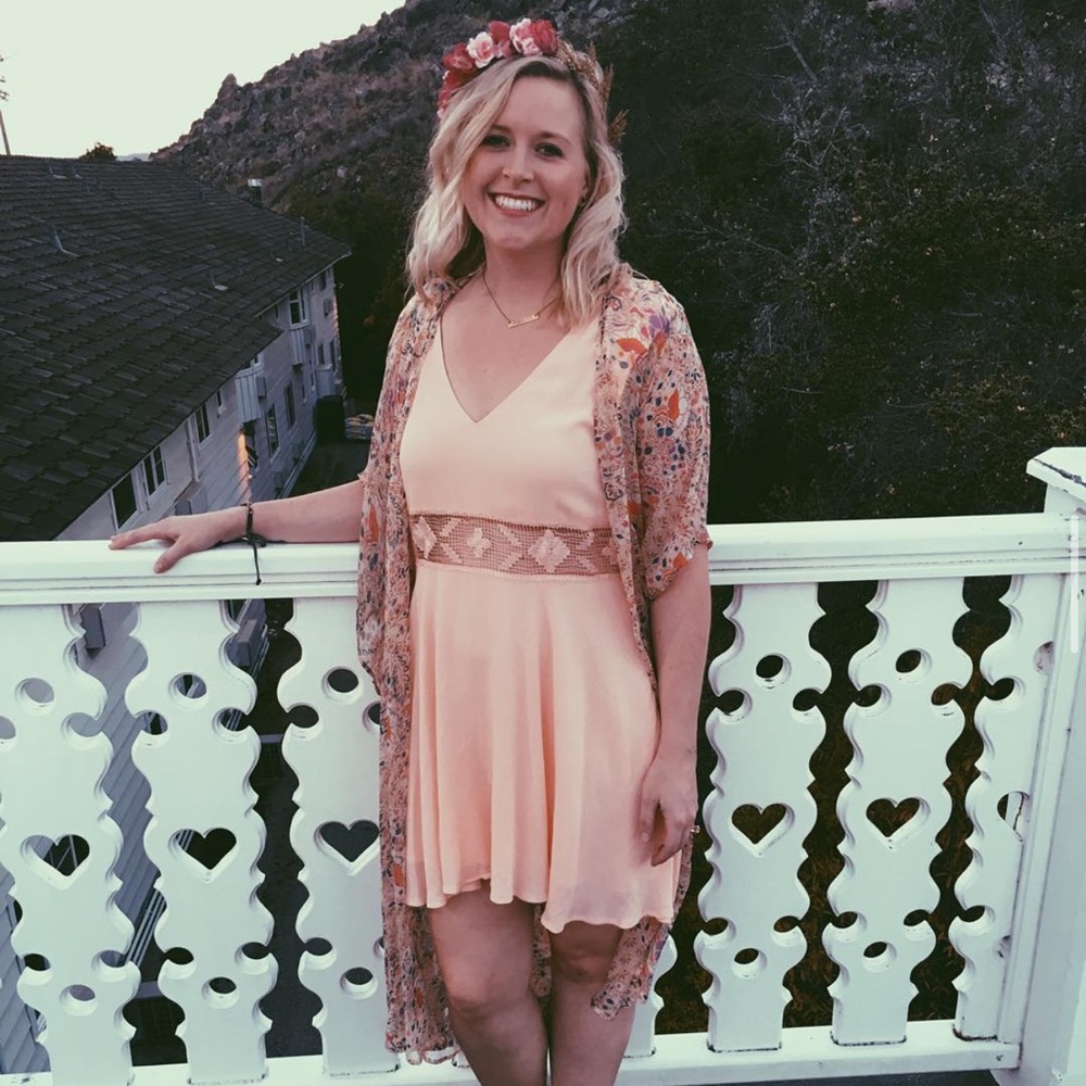 Free people Mini Gauze Dress